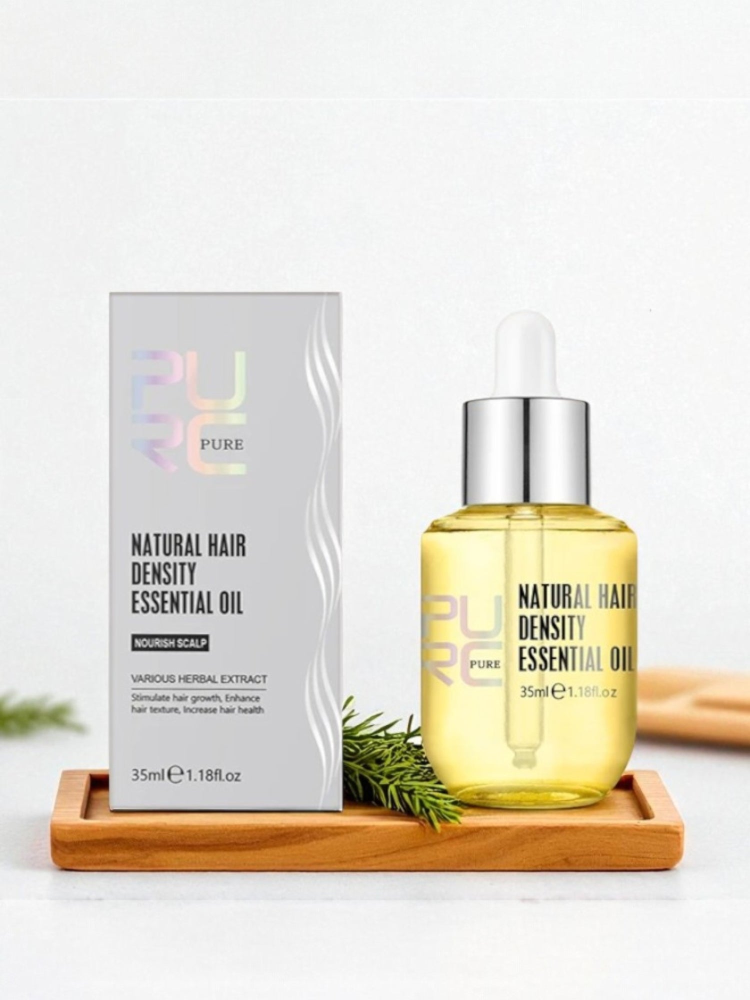 Huile de croissance des cheveux